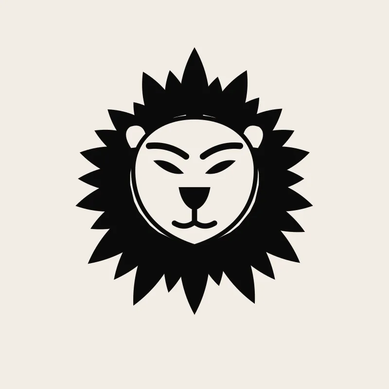 Square profile avatar in near-black ink on a bone ground.